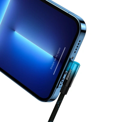 Kup Kabel úhlový Baseus MVP 2 Elbow Power Delivery USB-C/Lightning 2m 20W modrý - BSU3625 - {ean13} - Sklep Home Screen
