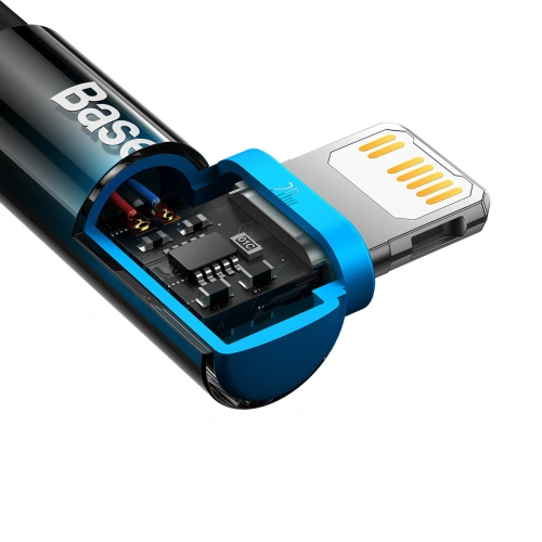 Kup Kabel úhlový Baseus MVP 2 Elbow Power Delivery USB-C/Lightning 2m 20W modrý - BSU3625 - {ean13} - Sklep Home Screen