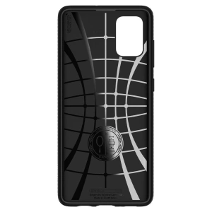 Kup Case Spigen Liquid Air Samsung Galaxy A51 Schwarz - SPN504BLK - {ean13} - Sklep Home Screen