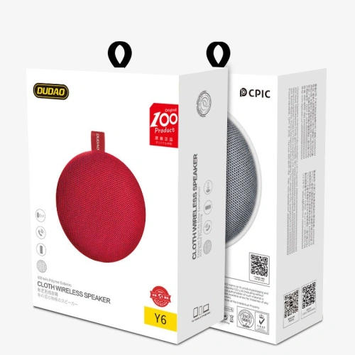 Buy Dudao Portable Wireless Bluetooth Speaker JL5.0 + EDR Red (Y6 red) - DDA2 - {ean13} - Home Screen Store Europe