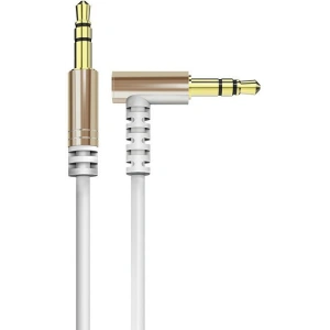 Dudao angled cable AUX mini jack 3.5mm cable 1m white (L11 white)
