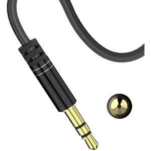 Kabel audio kątowy Dudao AUX mini jack 3.5mm 1m biały (L11)