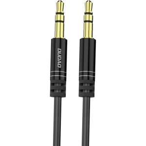 Dudao long stretchable cable AUX mini jack 3.5mm spring ~ 150cm black (L12 black)