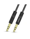 Kup Kabel audio spružinový Dudao AUX mini jack 3.5mm ~150cm černý (L12) - DDA5 - {ean13} - Sklep Home Screen