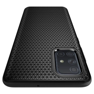 Kup Case Spigen Liquid Air Samsung Galaxy A51 Schwarz - SPN504BLK - {ean13} - Sklep Home Screen