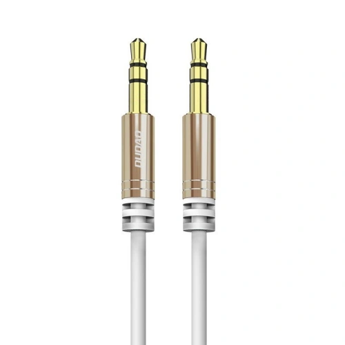 Kup Kabel audio spružinový Dudao AUX mini jack 3.5mm ~150cm bílý (L12) - DDA6 - {ean13} - Sklep Home Screen