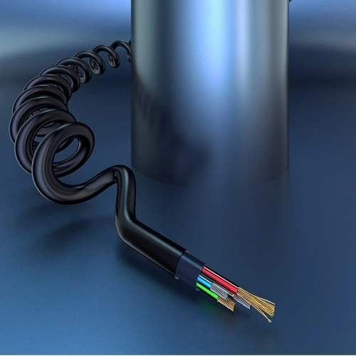 Kup Kabel audio spružinový Dudao AUX mini jack 3.5mm ~150cm bílý (L12) - DDA6 - {ean13} - Sklep Home Screen
