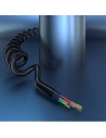 Kup Kabel audio spružinový Dudao AUX mini jack 3.5mm ~150cm bílý (L12) - DDA6 - {ean13} - Sklep Home Screen