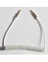 Kup Kabel audio spružinový Dudao AUX mini jack 3.5mm ~150cm bílý (L12) - DDA6 - {ean13} - Sklep Home Screen