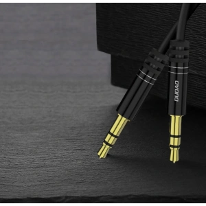 Kabel audio sprężynowy Dudao AUX mini jack 3.5mm ~150cm biały (L12)