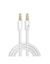 Audiokabel Dudao AUX Mini-Klinke 3.5mm 1m weiß (L12S)