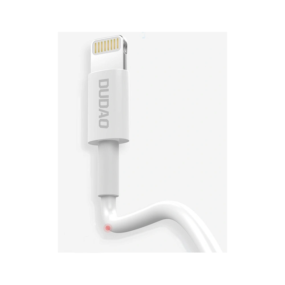 Kabel Dudao USB/Lightning 3A 1m biały (L1L)
