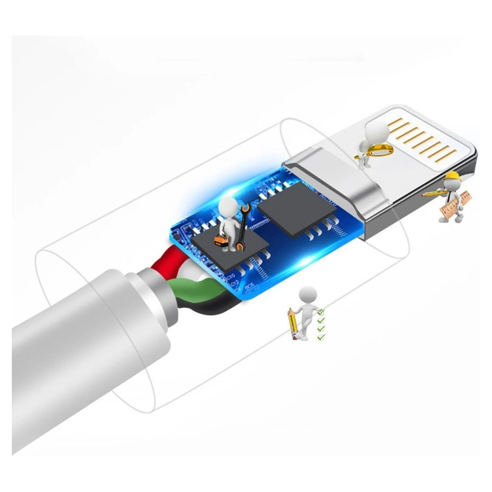 Kabel Dudao USB/Lightning 3A 1m biały (L1L)