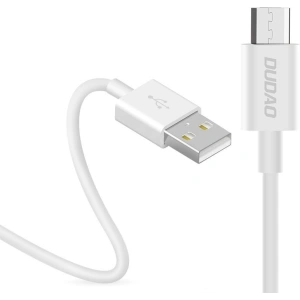 Kabel Dudao USB/microUSB 3A 1m bílý (L1M)