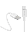 Cablul Dudao USB/microUSB 3A 1m alb (L1M)
