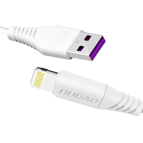 Kup Kabel Dudao USB/Lightning 5A 1m bílý (L2L) - DDA11 - {ean13} - Sklep Home Screen
