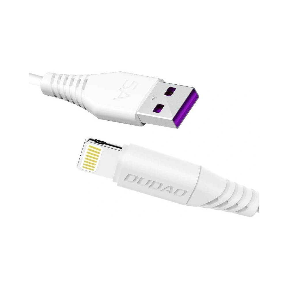 Kabel Dudao USB/Lightning 5A 1m biały (L2L)