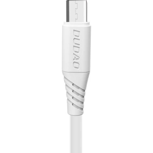 Dudao cable USB / micro USB cable 5A 1m white (L2M 1m white)