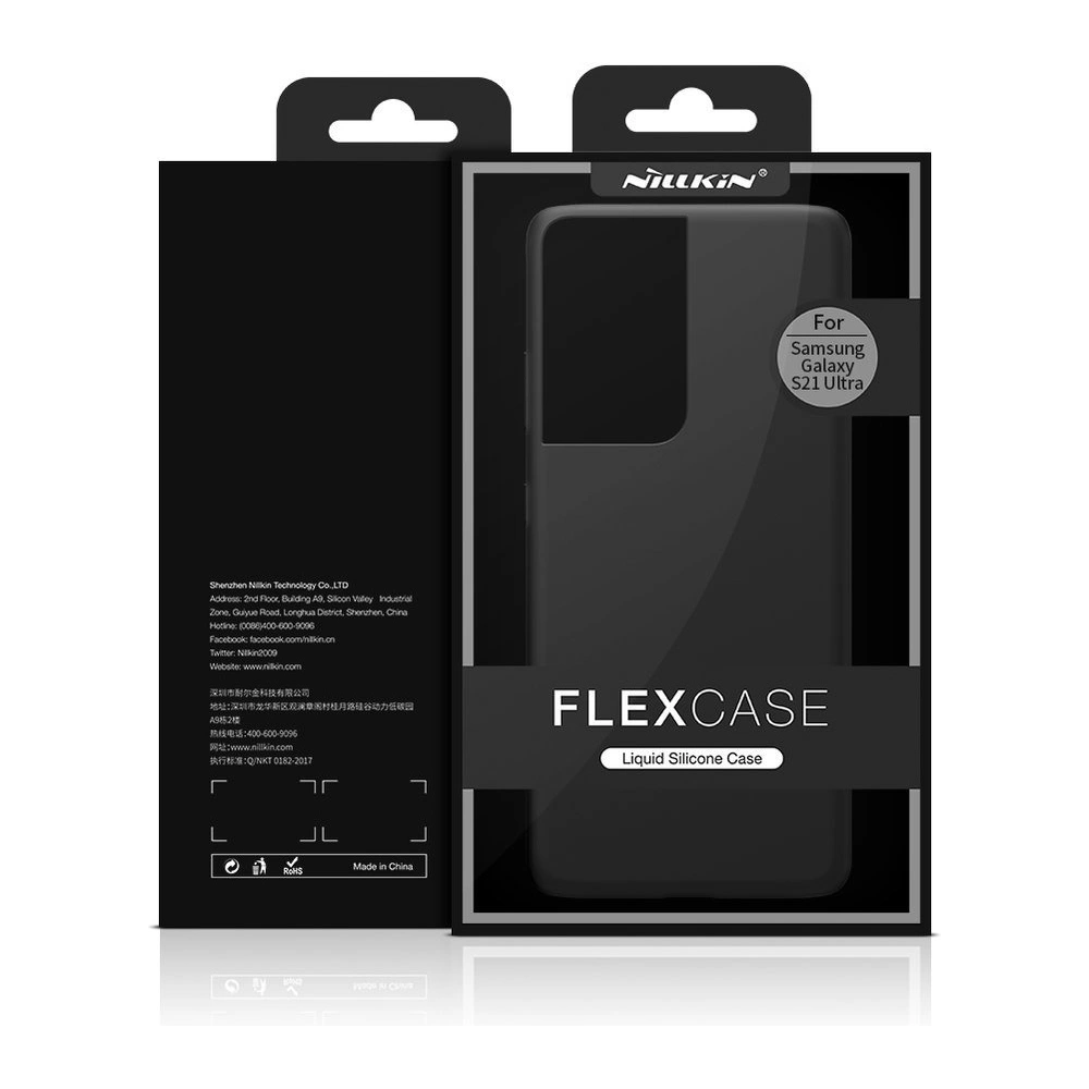 Etui Nillkin Flex Pure Pro Samsung Galaxy S21 Ultra niebieski