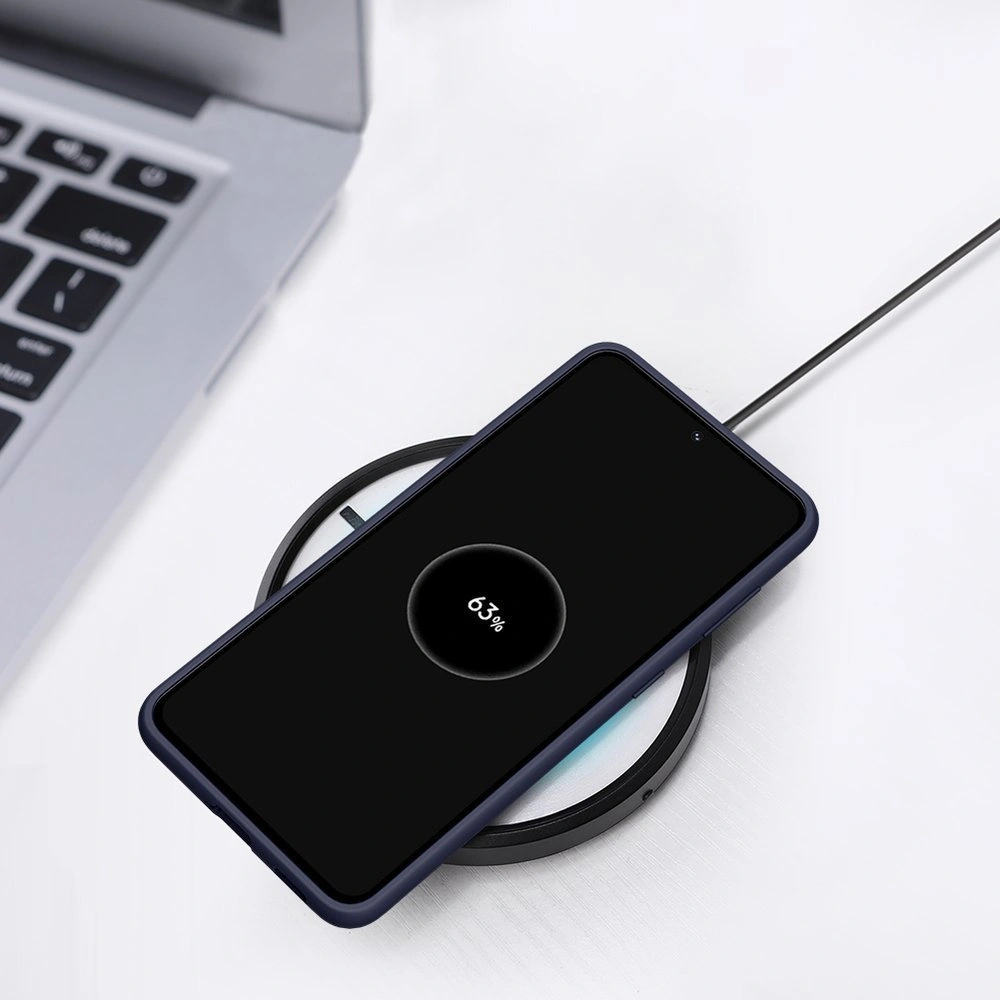 Etui Nillkin Flex Pure Pro Samsung Galaxy S21 Ultra niebieski