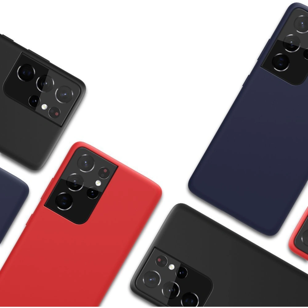 Etui Nillkin Flex Pure Pro Samsung Galaxy S21 Ultra niebieski