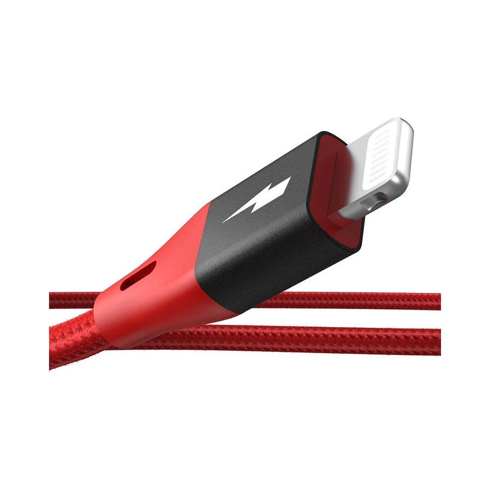 Kabel BlitzWolf MF-10 Pro USB-A/Lightning MFI 20W 1.8m (czerwony)