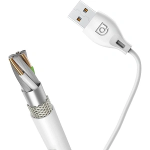 Kup Cablul Dudao USB/Lightning 2.4A 1m alb (L4L) - DDA16 - {ean13} - Sklep Home Screen