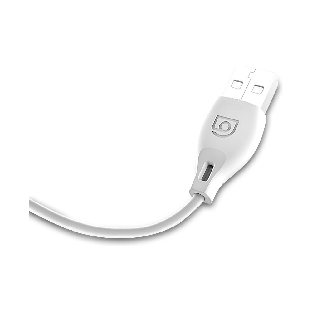 Kabel Dudao USB/Lightning 2.1A 2m biały (L4L)