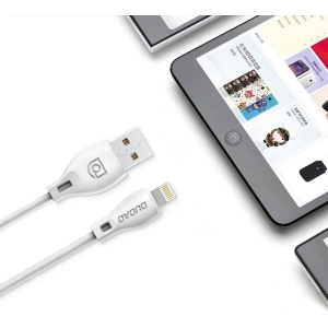 Kup Cablul Dudao USB/Lightning 2.1A 2m alb (L4L) - DDA17 - {ean13} - Sklep Home Screen