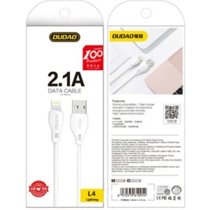 Kup Cablul Dudao USB/Lightning 2.1A 2m alb (L4L) - DDA17 - {ean13} - Sklep Home Screen