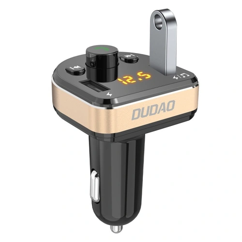 Kup FM-Transmitter Dudao Bluetooth MP3 3.1A 2xUSB schwarz (R2Pro) - DDA22 - {ean13} - Sklep Home Screen