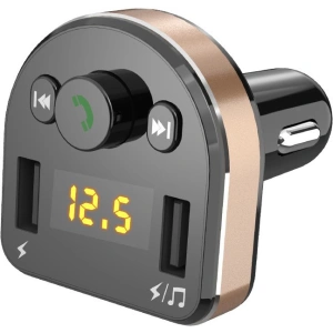 Kup Transmiter FM Dudao Bluetooth MP3 3.1A 2xUSB czarny (R2Pro) - DDA22 - {ean13} - Sklep Home Screen
