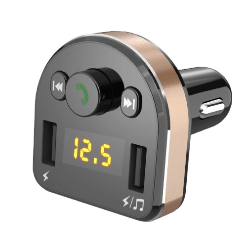 Kup FM-Transmitter Dudao Bluetooth MP3 3.1A 2xUSB schwarz (R2Pro) - DDA22 - {ean13} - Sklep Home Screen
