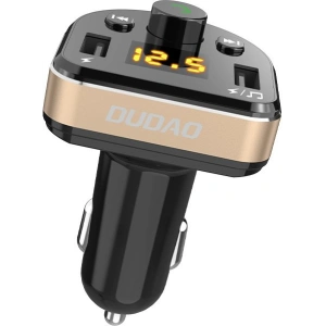 Kup Transmiter FM Dudao Bluetooth MP3 3.1A 2xUSB czarny (R2Pro) - DDA22 - {ean13} - Sklep Home Screen