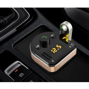 Kup Transmiter FM Dudao Bluetooth MP3 3.1A 2xUSB czarny (R2Pro) - DDA22 - {ean13} - Sklep Home Screen