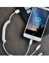 Kup Încărcător auto Dudao 2x USB 2.4A + cablu USB 3in1 Lightning/USB-C/microUSB alb (R7) - DDA24 - {ean13} - Sklep Home Screen