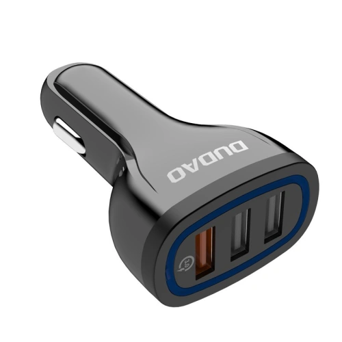 Kup Încărcător auto Dudao Quick Charge 3.0 2.4A 18W 3xUSB alb (R7S) - DDA26 - {ean13} - Sklep Home Screen