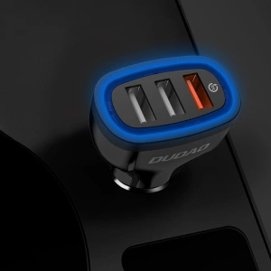 Kup Încărcător auto Dudao Quick Charge 3.0 2.4A 18W 3xUSB alb (R7S) - DDA26 - {ean13} - Sklep Home Screen
