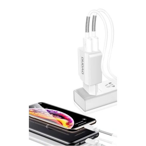 Kup Încărcător de rețea Dudao 2x USB 5V/2.4A alb (A2EU white) - DDA27 - {ean13} - Sklep Home Screen
