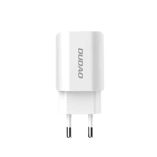 Kup Síťová nabíječka Dudao 2x USB 5V/2.4A + bílý Lightning kabel (A2EU) - DDA28 - {ean13} - Sklep Home Screen