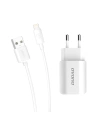 Kup Síťová nabíječka Dudao 2x USB 5V/2.4A + bílý Lightning kabel (A2EU) - DDA28 - {ean13} - Sklep Home Screen