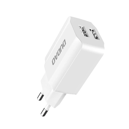 Kup Încărcător de rețea Dudao 2x USB 5V/2.4A + cablu microUSB alb (A2EU) - DDA30 - {ean13} - Sklep Home Screen