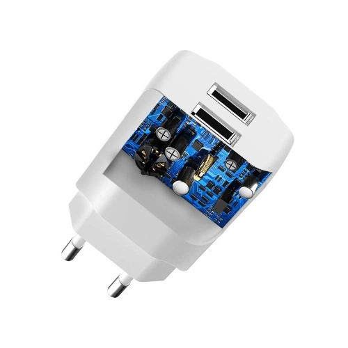 Kup Încărcător de rețea Dudao 2x USB 5V/2.4A + cablu microUSB alb (A2EU) - DDA30 - {ean13} - Sklep Home Screen