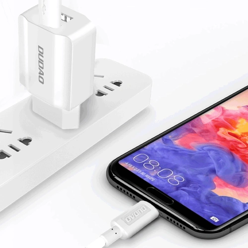 Kup Încărcător de rețea Dudao 2x USB 5V/2.4A + cablu microUSB alb (A2EU) - DDA30 - {ean13} - Sklep Home Screen