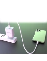 Buy Dudao fast EU USB Type C Power Delivery 18W charger + cable USB Type C / Lightning cable 1m white (A8EU + PD cable white) - DDA34 - {ean13} - Home Screen Store Europe