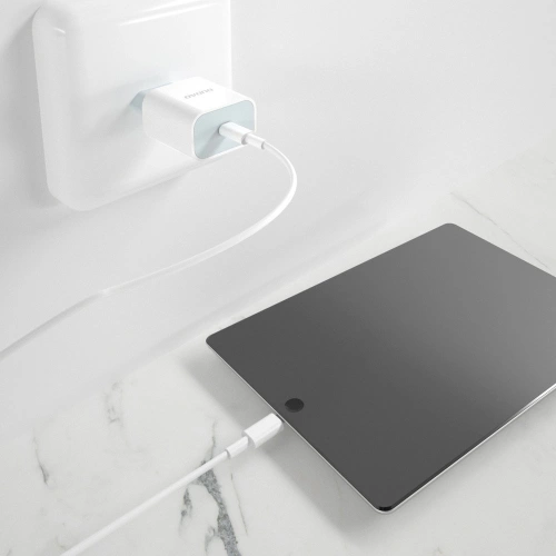 Buy Dudao fast EU USB Type C Power Delivery 18W charger + cable USB Type C / Lightning cable 1m white (A8EU + PD cable white) - DDA34 - {ean13} - Home Screen Store Europe