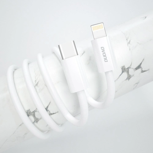 Kup Nabíječka Dudao USB-C Power Delivery 18W + kabel USB-C/Lightning 1m bílá (A8EU) - DDA34 - {ean13} - Sklep Home Screen
