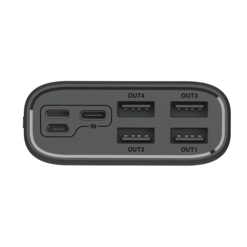 Buy Dudao powerbank 4x USB 30000mAh with LCD 3A display black (K8Max black) - DDA36 - {ean13} - Home Screen Store Europe