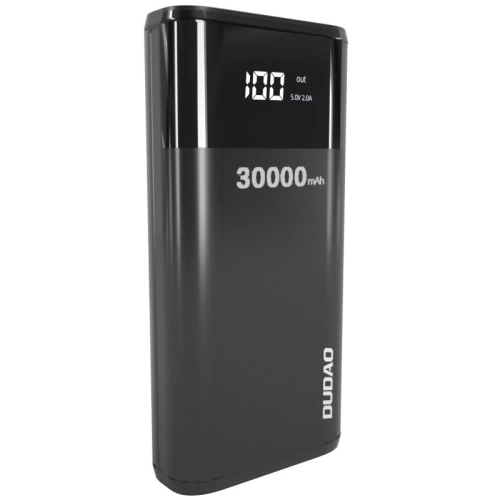 Buy Dudao powerbank 4x USB 30000mAh with LCD 3A display black (K8Max black) - DDA36 - {ean13} - Home Screen Store Europe