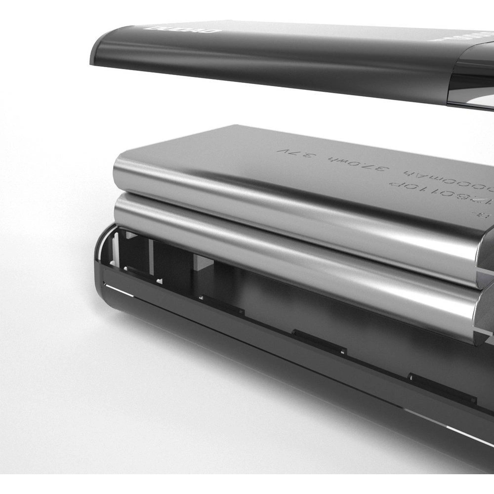 Powerbank Dudao 4xUSB 30000mAh ekran LCD 3A czarny (K8Max black)